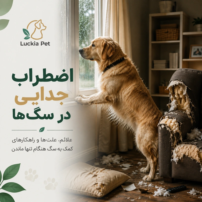 اضطراب جدایی در سگها