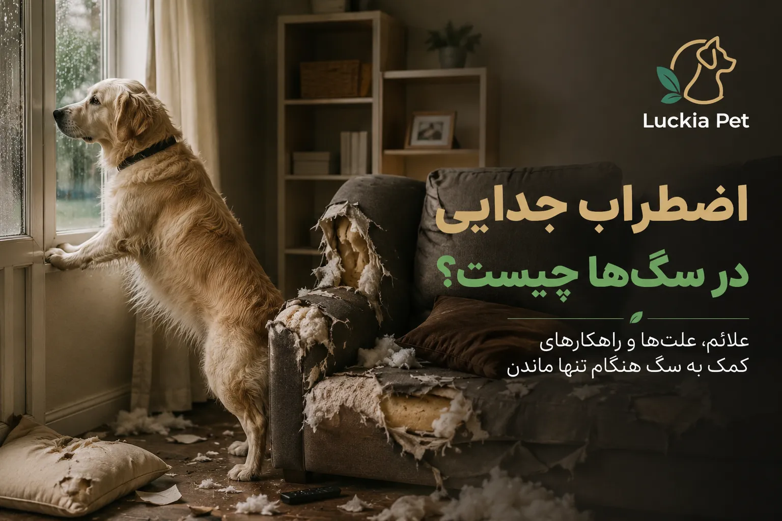 اضطراب جدایی در سگ